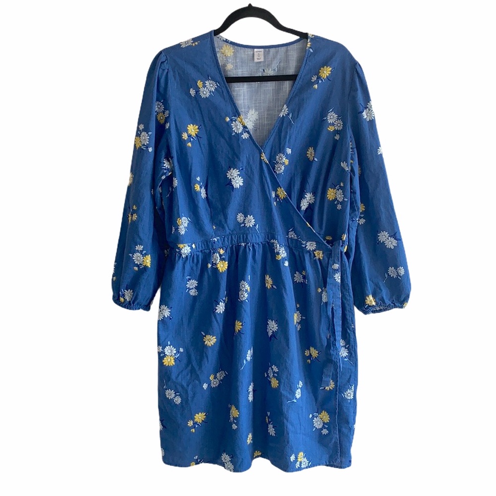 Old Navy Floral Wrap Dress